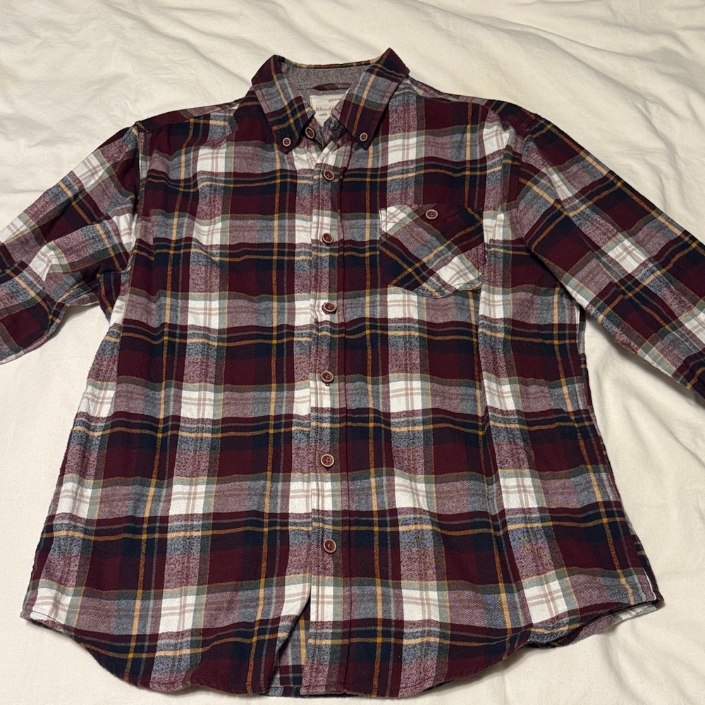 Weatherproof Vintage Multicolor Plaid Shirt